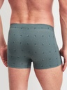 Boxer homme fantaisie 90% coton CALIDA "Grafic Cotton" 26780 - Laurel Green 618
