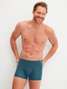 Boxer homme fantaisie 94% coton CALIDA "Cotton Code Design" 25982 - Deep Petrol 559