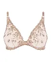Soutien-gorge armaturé triangle AUBADE "Cosmic Romance" 6DF12 - Sand Rose SANR