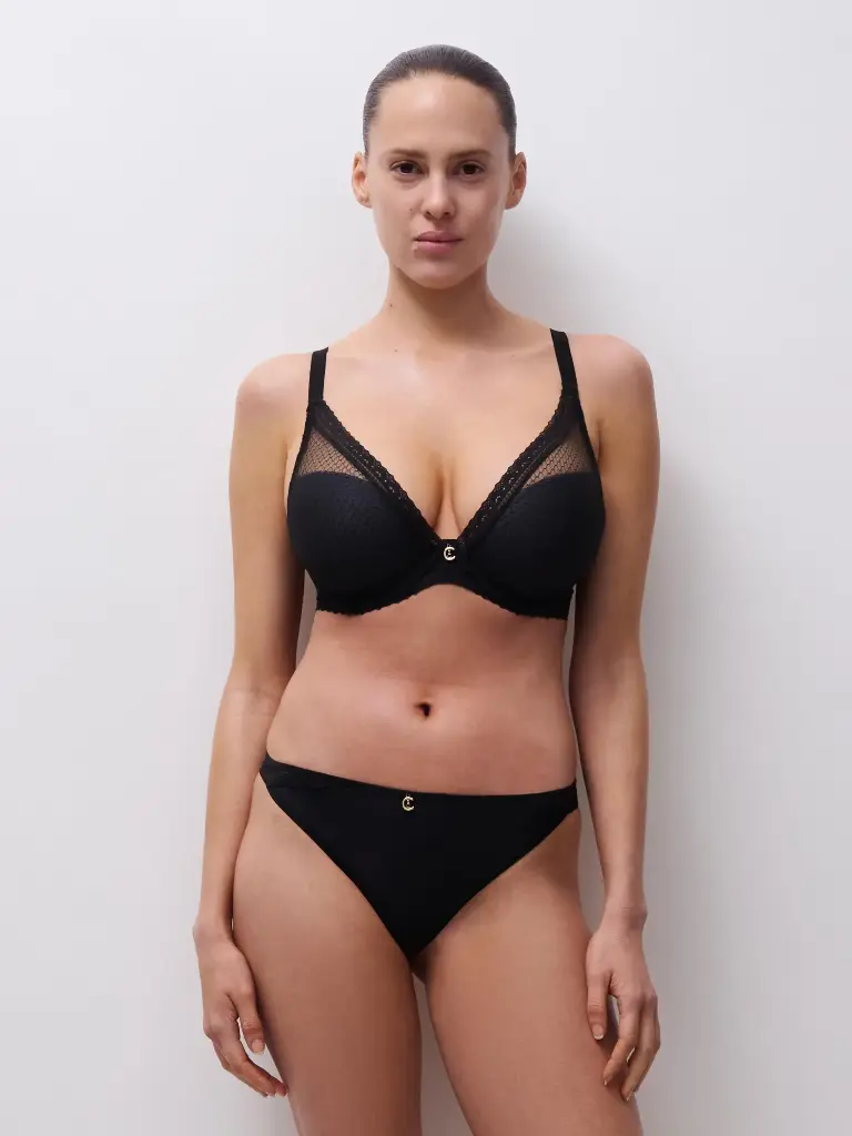 Soutien-gorge à coques CHANTELLE "Romance" C19XNA - Noir 011