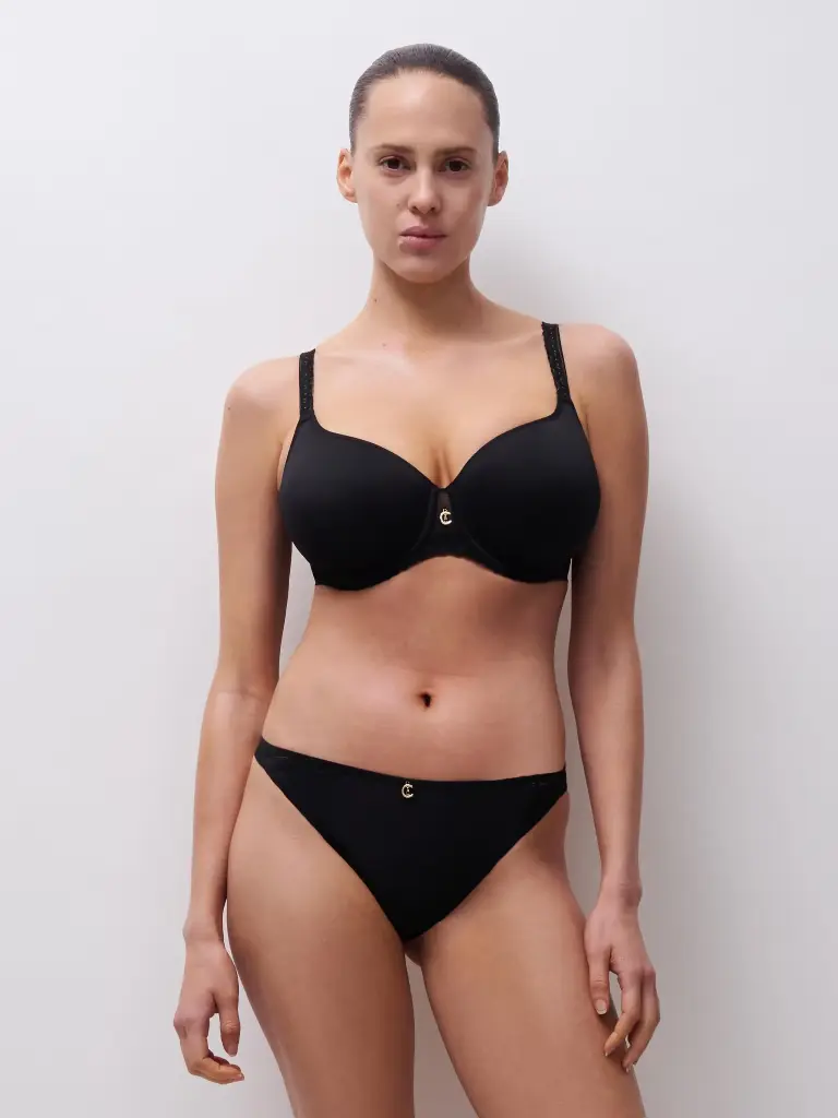 Tanga CHANTELLE "Romance" C19XG0 - Noir 011