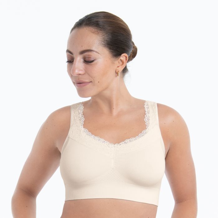 Brassière pour prothèses sans coutures ANITA CARE "Lotta Lace" 5789X - Crystal 612