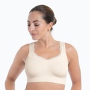 Brassière pour prothèses sans coutures ANITA CARE "Lotta Lace" 5789X - Crystal 612