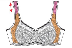 Soutien gorge sans armatures ANITA TOPCOMFORT "Clara Art" 5873 - Rose Elégant 107