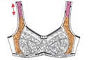 Soutien gorge sans armatures ANITA TOPCOMFORT "Clara Art" 5873 - Rose Elégant 107