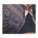 Soutien-gorge armaturé  ANITA ROSA FAIA "Fleur" 5653 - Anthracite 408