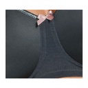Soutien-gorge sans armatures avec coques ANITA ROSA FAIA "Fleur" 5654 - Anthracite 408