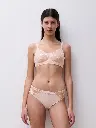 Soutien-gorge sans armature CHANTELLE "Idyll" C18UQ9 - Taffetas rose 0JV