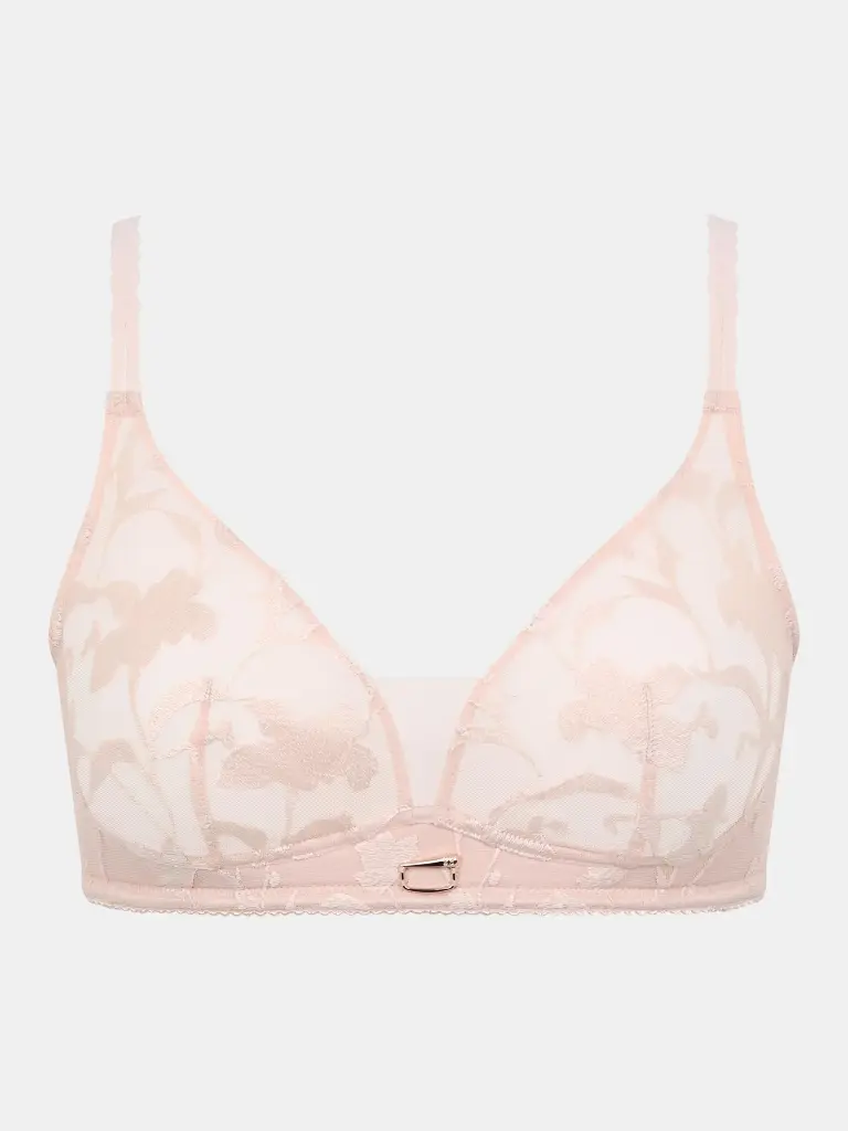 Soutien-gorge sans armature CHANTELLE "Idyll" C18UQ9 - Taffetas rose 0JV