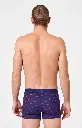 Boxer homme coton bio ARTHUR "Kiss" MAC - St Val Rouge Marine STVALE26