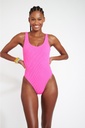 Maillot BANANA MOON "Belmars Popcorn" - Pink MFQ83