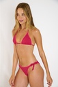 Bikini 2 pièces à nouer BANANA MOON "Nucodimka Goodsun" - Framboise 17D63