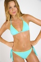 Bikini 2 pièces à nouer BANANA MOON "Nucodimka Goodsun" - Bleu Lagon Vert 17D04