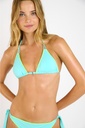 Bikini 2 pièces à nouer BANANA MOON "Nucodimka Goodsun" - Bleu Lagon Vert 17D04