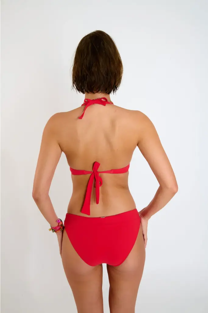 Bas de Bikini BANANA MOON "Merenda Spring" - Rouge X2319