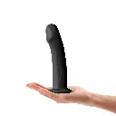 Godemichet semi réaliste ventouse Thermo Réactive DORCEL "Real Pleasure L" 6072998 - Black