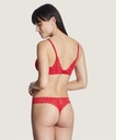 Soutien-gorge push-up foulard AUBADE "Rosessence" HK81 - Rouge Gala