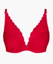 Soutien-gorge push-up foulard AUBADE "Rosessence" HK81 - Rouge Gala