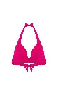Haut de Bikini triangle push-up PAIN DE SUCRE "Donia 61" - Framboise 