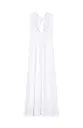 Robe de plage longue PAIN DE SUCRE "Reena" - Blanc 