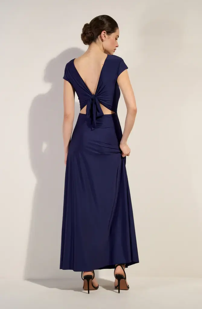 Robe de plage longue PAIN DE SUCRE "Lil 11" - Navy