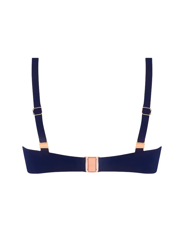 Haut de Bikini corbeille LISE CHARMEL "Cordage Précieux" ABB3594 - Cordage Navy 10360