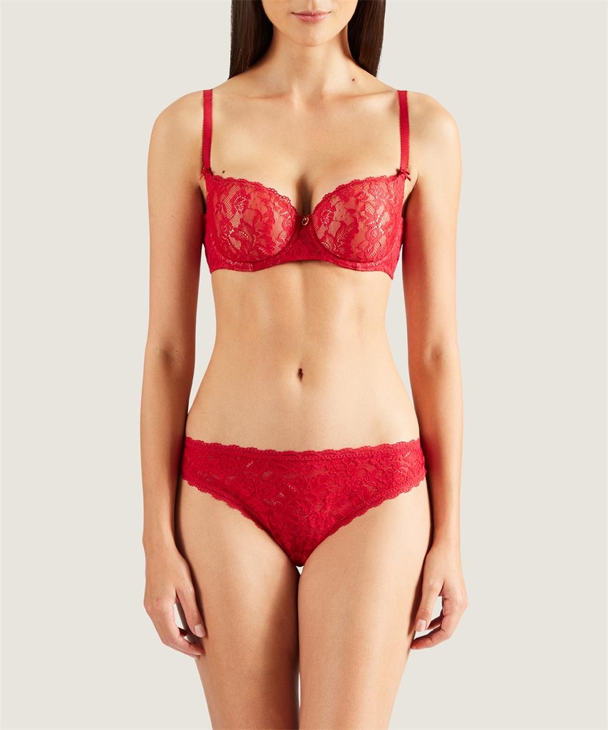 Tanga AUBADE "Rosessence" HK26 - Rouge Gala