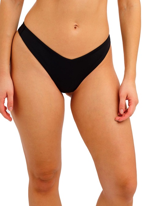 Bas de Bikini slip brésilien FREYA "Jewel Cove" AS7224 - Plain Black PLK