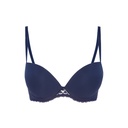 Soutien-gorge push-up armaturé avec coques SIMONE PERELE "Subtile" 19Y340 - Midnight 561