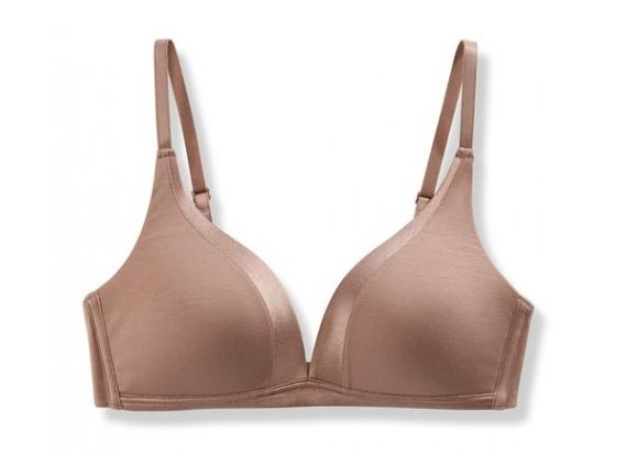 Soutien-gorge triangle à coques sans armatures CALIDA "Cate" 03158 - Almondine 335 (Gros plan)