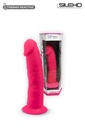 Godemichet réaliste ventouse SILEXD "Thermo Réactive Modèle 2" SD220611NB - Rose 19,2cm x 4,7cm