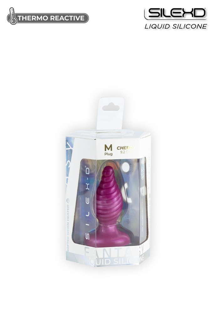 Plug ventouse silicone liquide SILEXD Premium "Liquide CHERRY M" SDP241142 