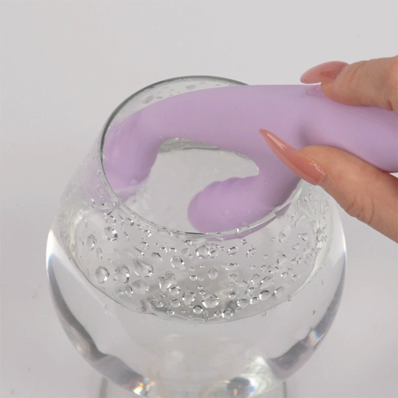 Vibromasseur contrôlé via app & double stimulation & tête chauffante SVAKOM "Cici + 2" - Lavande 