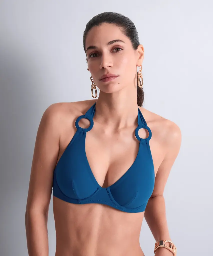 Haut de Bikini triangle avec armatures AUBADE "Summer Essence" 4R12 - Ibiza Blue IBIZ