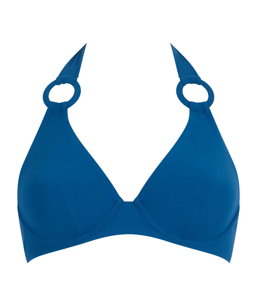 Haut de Bikini triangle avec armatures AUBADE "Summer Essence" 4R12 - Ibiza Blue IBIZ