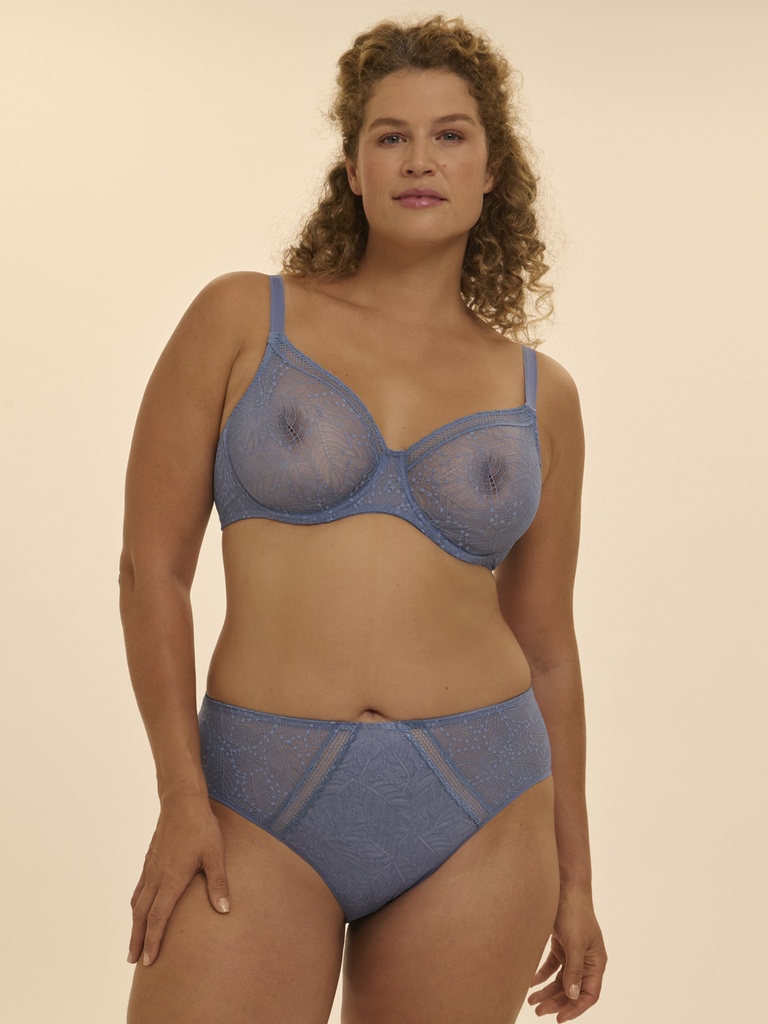 Soutien-gorge armature SIMONE PERELE "Comete" 12S324 - Bleu 512