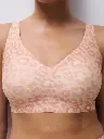 Brassière invisible avec coques et bretelles règlables CHANTELLE "SoftStretch Power" C11DQB - Leo Blush D13