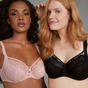 Soutien-gorge à armatures en 3 parties ANITA ROSA FAIA "Selma" 5634 - Bois de Rose 596