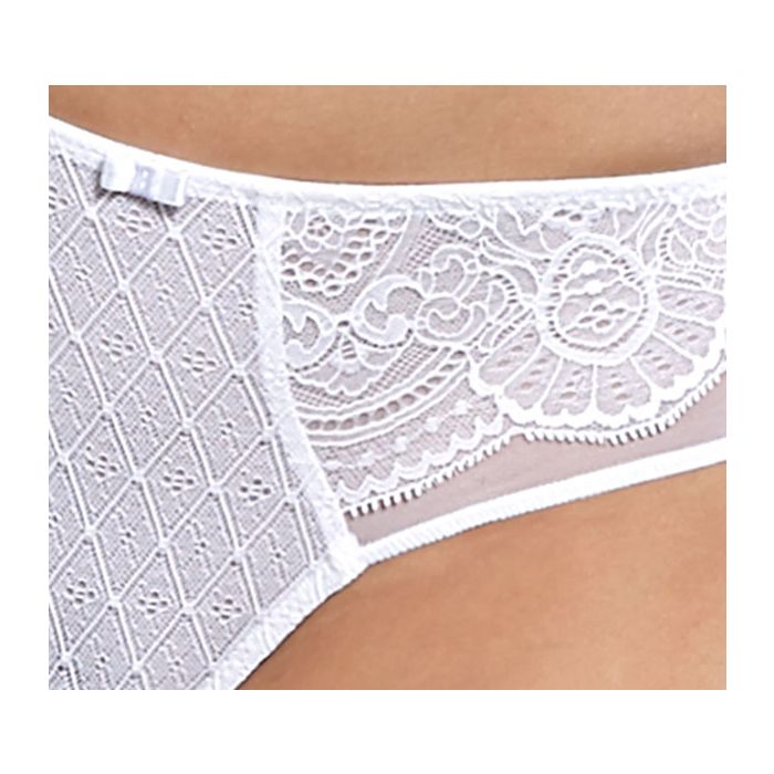 Shorty ANITA ROSA FAIA "Selma" 1335 - Blanc 006