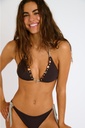 Bikini 2 pièces à nouer BANANA MOON "Yerodasia Keranga" - Marron L2378