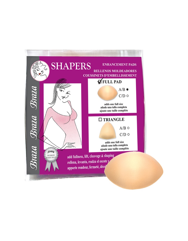 Coussinets push-up BRAZA "Shapers" 2027 - Tendresse 