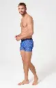 Boxer homme coton bio ARTHUR "Pacifique" MAC - Marine WALEE26