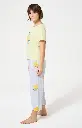Pyjama femme ARTHUR "Lemon Chérie" ELO - Glace LEMOE26 