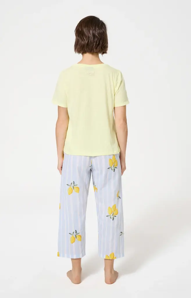 Pyjama femme ARTHUR "Lemon Chérie" ELO - Glace LEMOE26 