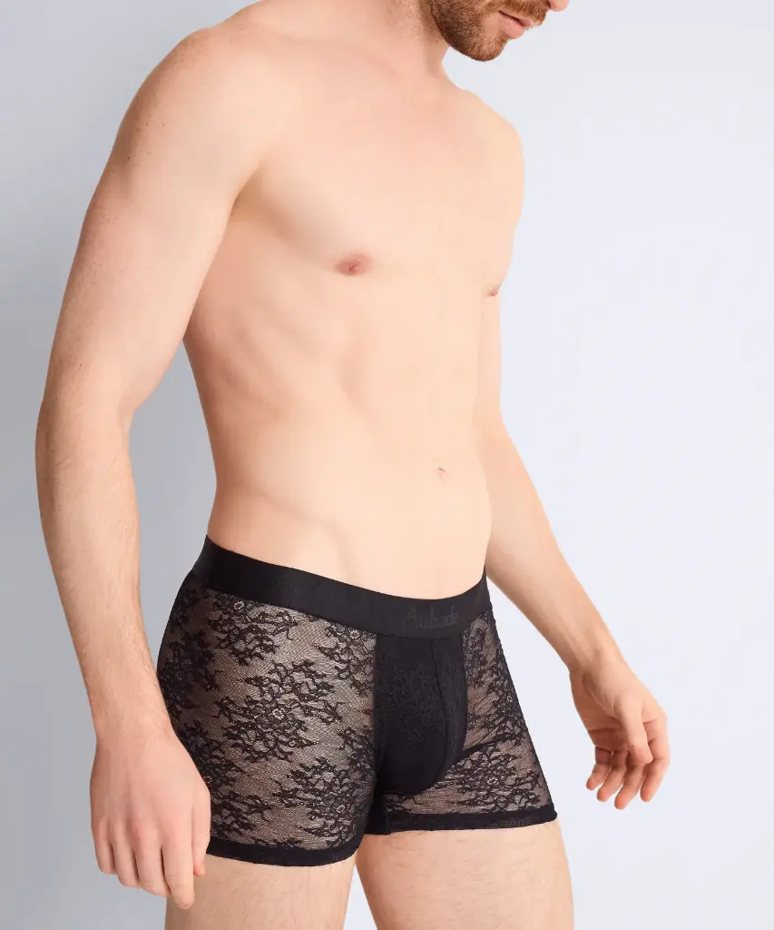 Boxer Homme AUBADE "Aubade Men" XB78S - Noir Dance 