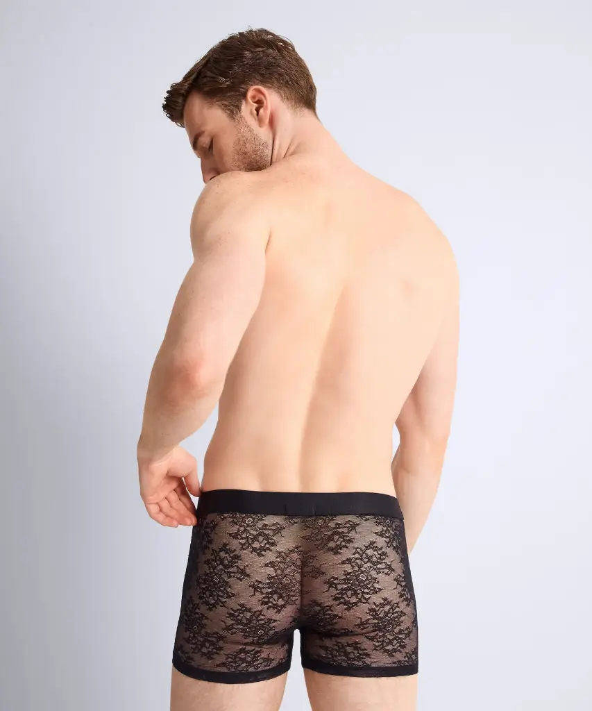 Boxer Homme AUBADE "Aubade Men" XB78S - Noir Dance 