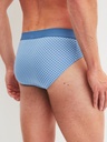 Slip homme fantaisie 94% coton CALIDA "Cotton Code Design" 21380 - Atlantic 532