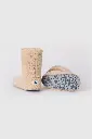 Pantoufles botte en polar WOODY 252-10-BOO-M - Beige 127