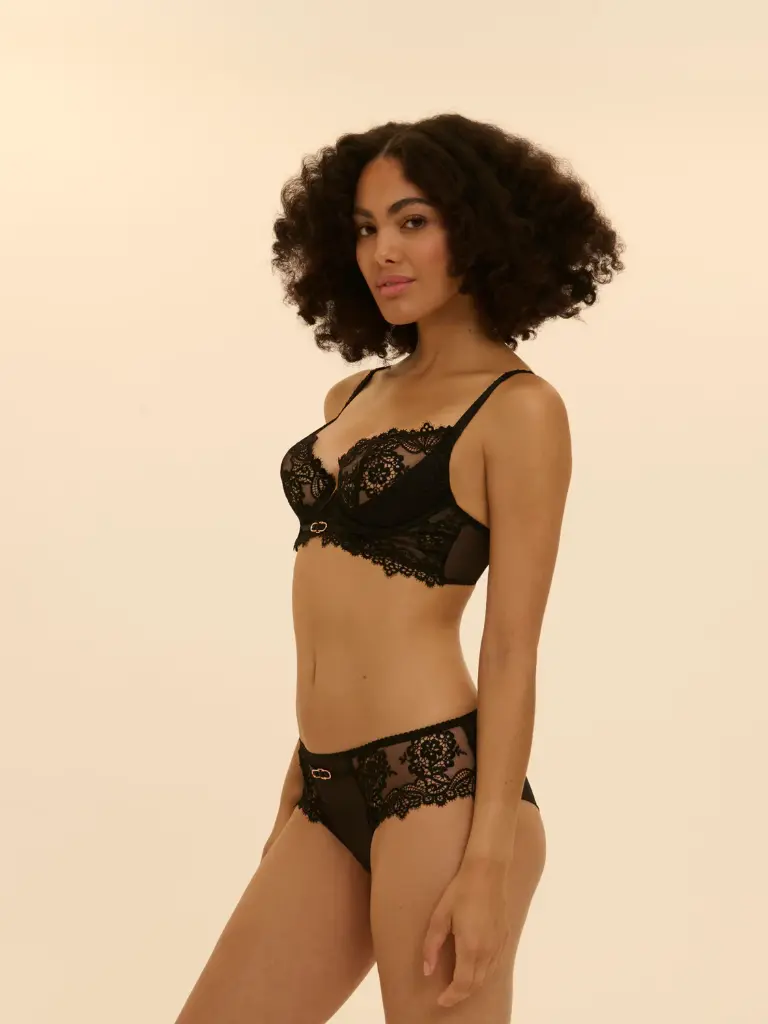 Soutien-gorge armaturé semi-rembouré SIMONE PERELE "Idole" 1H2330 - Noir 015