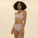 Soutien-gorge décolleté plongeant avec armatures SIMONE PERELE "Intrigue" 1E2319 - Blanc 011